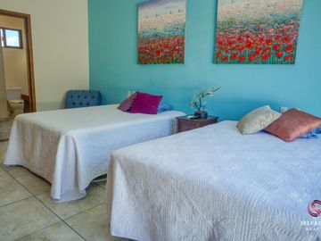 Casa con alberca y jardín cerca de la playa, venta, el Cielo, Playa del Carmen.