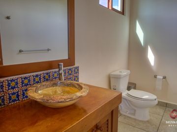 Casa con alberca y jardín cerca de la playa, venta, el Cielo, Playa del Carmen.
