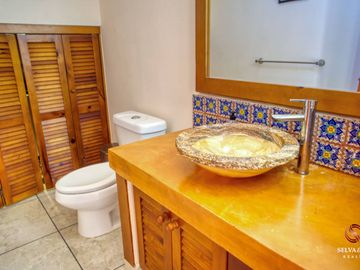 Casa con alberca y jardín cerca de la playa, venta, el Cielo, Playa del Carmen.