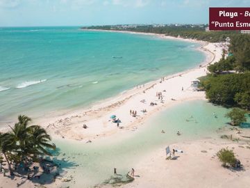 Casa con alberca y jardín cerca de la playa, venta, el Cielo, Playa del Carmen.