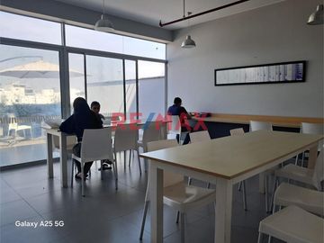 Venta o Alquiler de Minidepartamento con Moderna Oficina En Miraflores