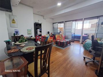Venta o Alquiler de Minidepartamento con Moderna Oficina En Miraflores