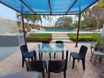 SE VENDE CASA VACACIONAL, TERRENO 950 M² TONSUPA - ATACAMES - ESMERALDAS - ECUADOR