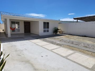 Salinas - Sector del Country Club, casa por estrenar de 3 dormitorios y terreno de 250 m2 (2690,98 sq ft)