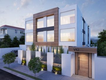 201 Cumbayá. Miravalle. Departamentos con patio y balcón. Departamento 2 ó 3 Dormitorios 167,50 m  más balcón 25,80 m