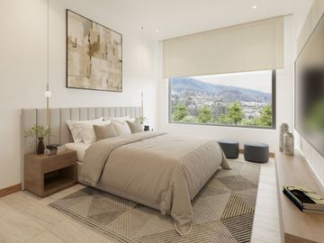201 Cumbayá. Miravalle. Departamentos con patio y balcón. Departamento 2 ó 3 Dormitorios 167,50 m  más balcón 25,80 m