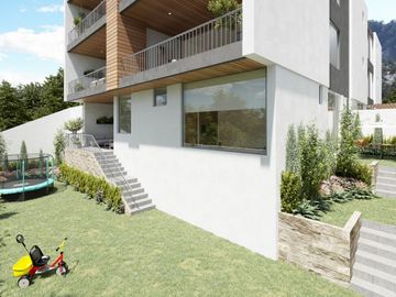 201 Cumbayá. Miravalle. Departamentos con patio y balcón. Departamento 2 ó 3 Dormitorios 167,50 m  más balcón 25,80 m