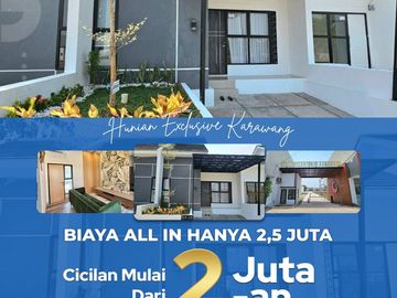 Rumah Siap Huni Dekat Stasiun Kosambi dan Exit Tol Karawang Timur Bisa Cash dan KPR