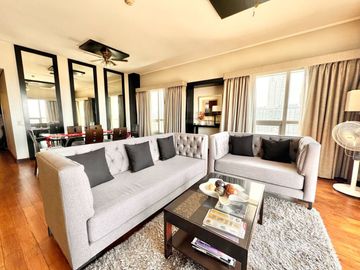 Corner 2BR Unit For Sale - The Residences at Greenbelt facing San Lorenzo with 2 Parking Slots