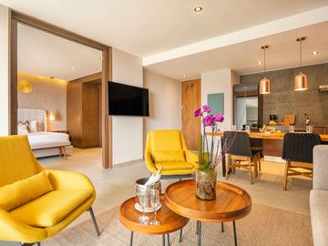 Penthouse de 1 recámara Ocean Front en Puerto Morelos