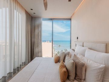 Departamento de 3 habitaciones desarrollo frente al mar Playa del Carmen