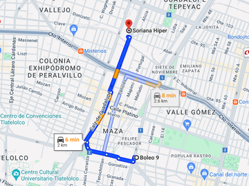 Departamento en Venta Nicolás Bravo Venustiano Carranza CDMX