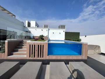 Moderno Departamento + Estacionamiento - A 1 Cuadra Del Parque El Olivar