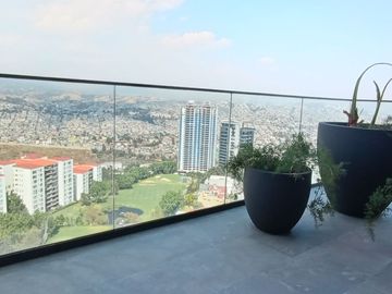 Venta PH de lujo AMUEBLADO con 3 TERRAZAS en Bosque Real