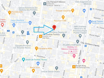 DEPARTAMENTO EN VENTA, COL. PORTALES NORTE, BENITO JUÁREZ, CDMX.