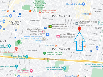 DEPARTAMENTO EN VENTA, COL. PORTALES NORTE, BENITO JUÁREZ, CDMX.