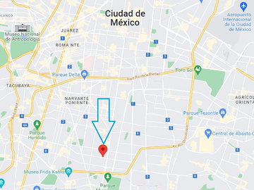 DEPARTAMENTO EN VENTA, COL. PORTALES NORTE, BENITO JUÁREZ, CDMX.