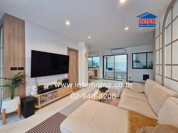 Townhouse 3.5 floors, 24 sq m., House Clover Village, Chaeng Watthana-Ratchaphruek, Soi Bang Plap 2, Ratchaphruek Road, Chaiyaphruek Road, Pak Kret, N
