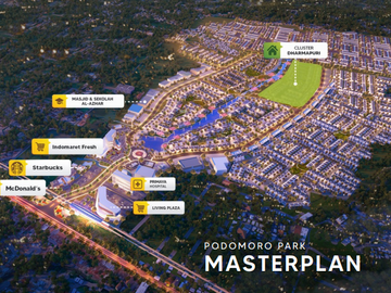 Jual Tanah Kavling Siap Bangun Di Klaster Dharmapuri Podomoro Park Bandung