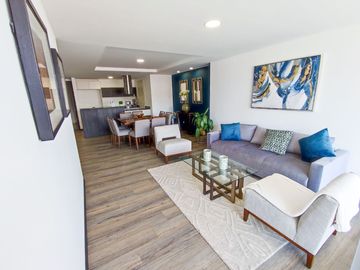 Departamento de venta por estrenar sector ponciano alto, tres habitaciones, edificio con los mejores amenities