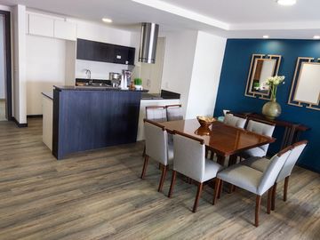 Departamento de venta por estrenar sector ponciano alto, tres habitaciones, edificio con los mejores amenities