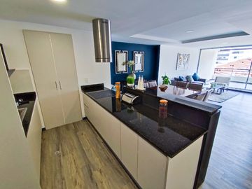 Departamento de venta por estrenar sector ponciano alto, tres habitaciones, edificio con los mejores amenities