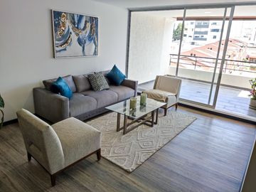 Departamento de venta por estrenar sector ponciano alto, tres habitaciones, edificio con los mejores amenities