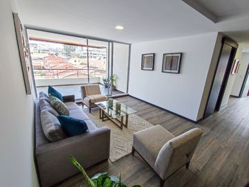 Departamento de venta por estrenar sector ponciano alto, tres habitaciones, edificio con los mejores amenities
