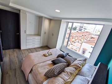 Departamento de venta por estrenar sector ponciano alto, tres habitaciones, edificio con los mejores amenities