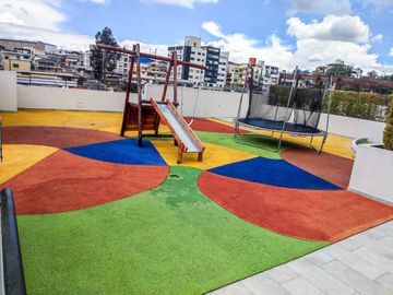 Departamento de venta por estrenar sector ponciano alto, tres habitaciones, edificio con los mejores amenities