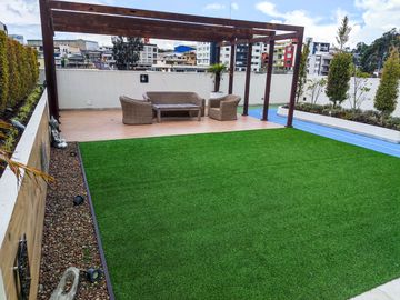 Departamento de venta por estrenar sector ponciano alto, tres habitaciones, edificio con los mejores amenities