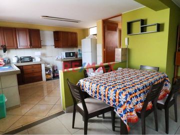Casa De 4 Pisos En San Borja Con Minidepartamento