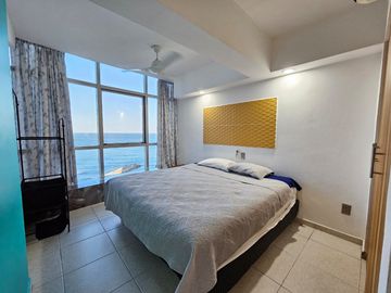 DEPARTAMENTO AMUEBLADO EN RENTA, PLAYA HERMOSA – BOCA DEL RIO, VER