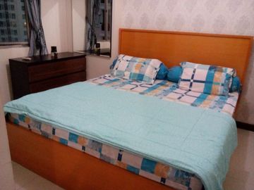 SEWA TAHUNAN WATERPLACE RESIDENCE 2BR FURNISHED LANTAI SEDANG 56m2