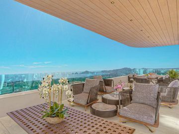 Departamento planta baja en venta, Terraza privada, El Tezal, Cabo San Lucas