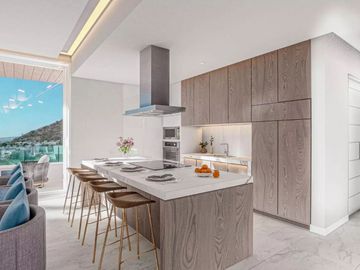 Condo con vista al mar en venta, Terraza privada, El Tezal, Cabo San Lucas
