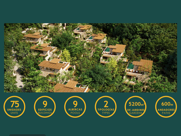 Penthouse de 2 Recámaras Lock-Off  en Tulum