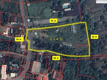 Land for sale Next to Ban Kaeo Road, Soi 19, Mae Rim District.