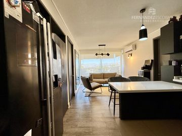 LOS ANDES - VENDE DEPTO 2D 2B 1E ESTILO MARIPOSA COND. LA VIÑITA