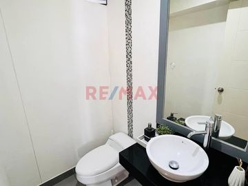 Alquiler En Sn Isidro Flat De 118.79 M2 Vista Exterior Con Balcon Y Cochera