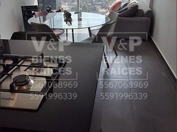 DEPARTAMENTO EN VENTA EN URBANO TOWER, LOS ALPES, ÁLVARO OBREGÓN