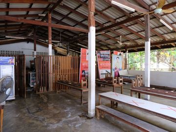 92164 - ขายที่ดิน 16 ไร่ พร้อมสิ่งปลูกสร้างเป็นอาคารโรงเรียนชั้นเดียว อ.หนองเสือ คลอง 11 ปทุมธานี