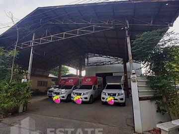 79137 - ขายด่วน ที่ดิน 204 ตร.วาพร้อมบ้านเดี่ยวชั้นเดียว โกดังสินค้า สำนักงานชั้นเดียว เข้าซอย ผ่านหมู่บ้านเพชรโสธร ซอย5