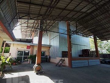 79137 - ขายด่วน ที่ดิน 204 ตร.วาพร้อมบ้านเดี่ยวชั้นเดียว โกดังสินค้า สำนักงานชั้นเดียว เข้าซอย ผ่านหมู่บ้านเพชรโสธร ซอย5