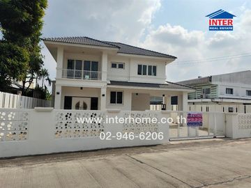 2-storey detached house, 61.6 sq.w., Buntharik Watcharapol Village, Sukhapiban 5, Soi Sukhapiban 5, Intersection 47, Sukhapiban 5 Road, Watcharapol Ro