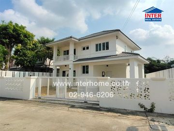 2-storey detached house, 61.6 sq.w., Buntharik Watcharapol Village, Sukhapiban 5, Soi Sukhapiban 5, Intersection 47, Sukhapiban 5 Road, Watcharapol Ro