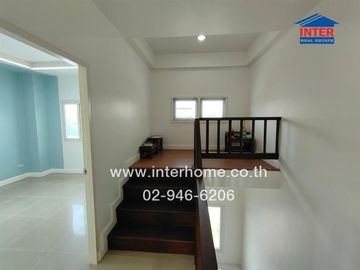2-storey detached house, 61.6 sq.w., Buntharik Watcharapol Village, Sukhapiban 5, Soi Sukhapiban 5, Intersection 47, Sukhapiban 5 Road, Watcharapol Ro