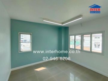 2-storey detached house, 61.6 sq.w., Buntharik Watcharapol Village, Sukhapiban 5, Soi Sukhapiban 5, Intersection 47, Sukhapiban 5 Road, Watcharapol Ro