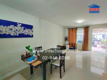 3-storey townhouse, 25.1 sq.w., Town Plus Village, Rama 9, Soi Krungthep Kreetha Soi 7, Krungthep Kreetha Road, Ramkhamhaeng Road, Bang Kapi District,