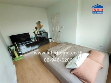 3-storey townhouse, 25.1 sq.w., Town Plus Village, Rama 9, Soi Krungthep Kreetha Soi 7, Krungthep Kreetha Road, Ramkhamhaeng Road, Bang Kapi District,